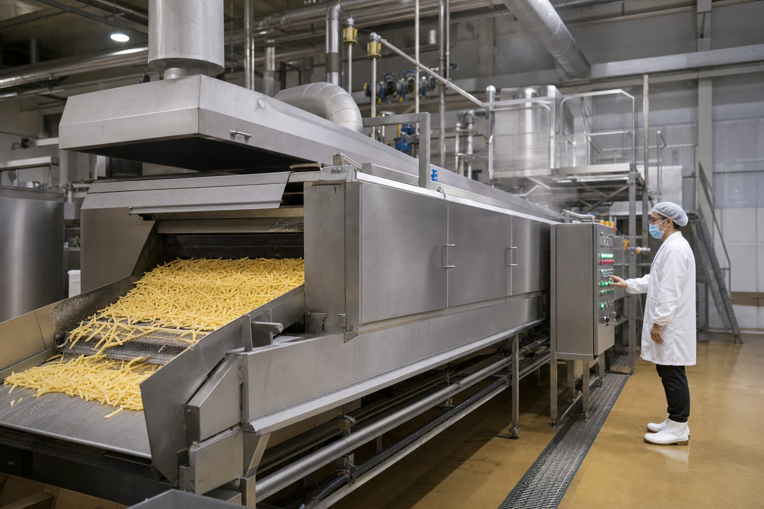 Fryer and heat treatment equipment